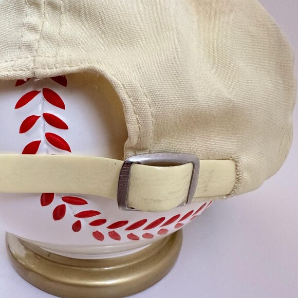 Vintage Hal Cali-Fame Newsboy Cap with Rope Adjustable Strap Hat Made In USA - Picture 8 of 14